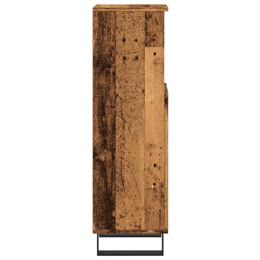 Bathroom cabinet, wooden, 30x30x100cm, wood