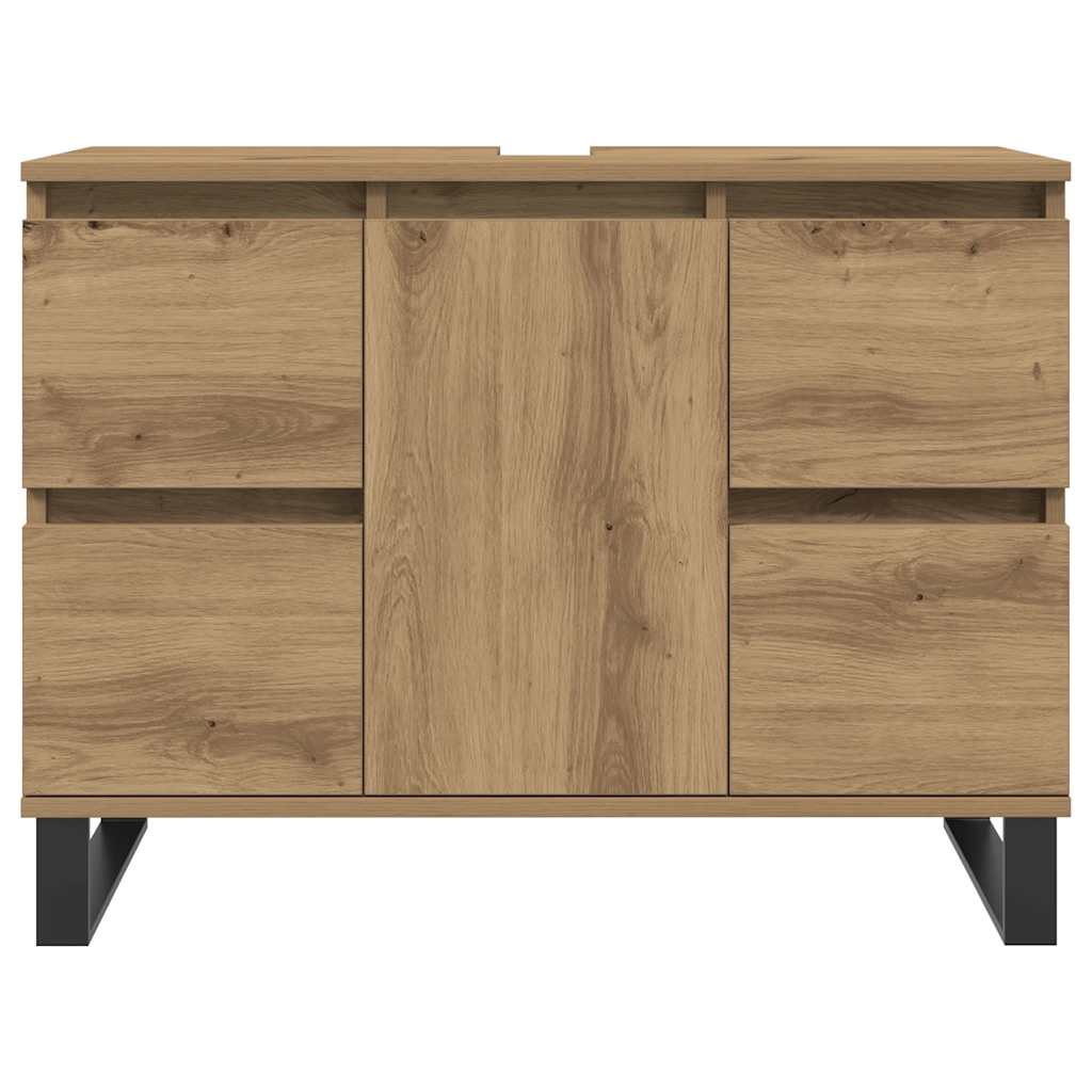 Vannas istabas skapis, ozola koka, 80x33x60cm, koks