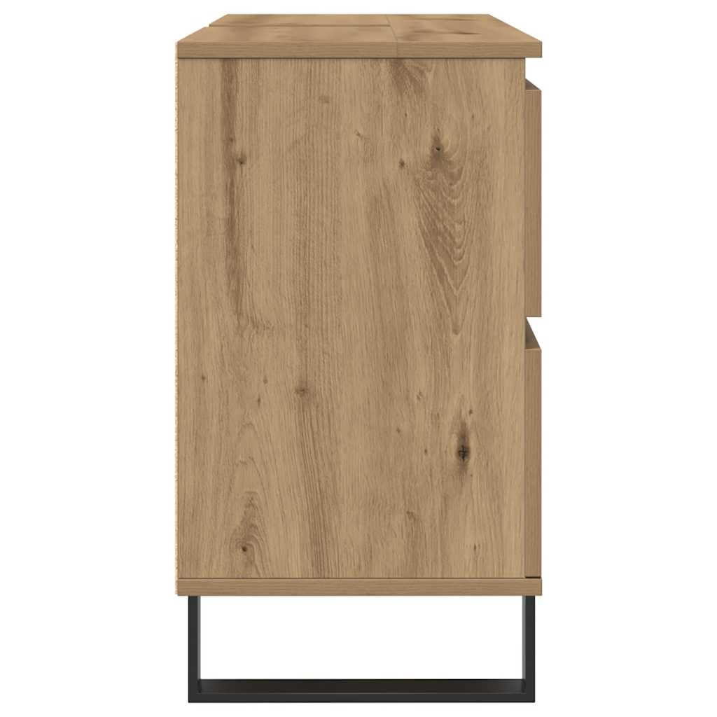Vannas istabas skapis, ozola koka, 80x33x60cm, koks