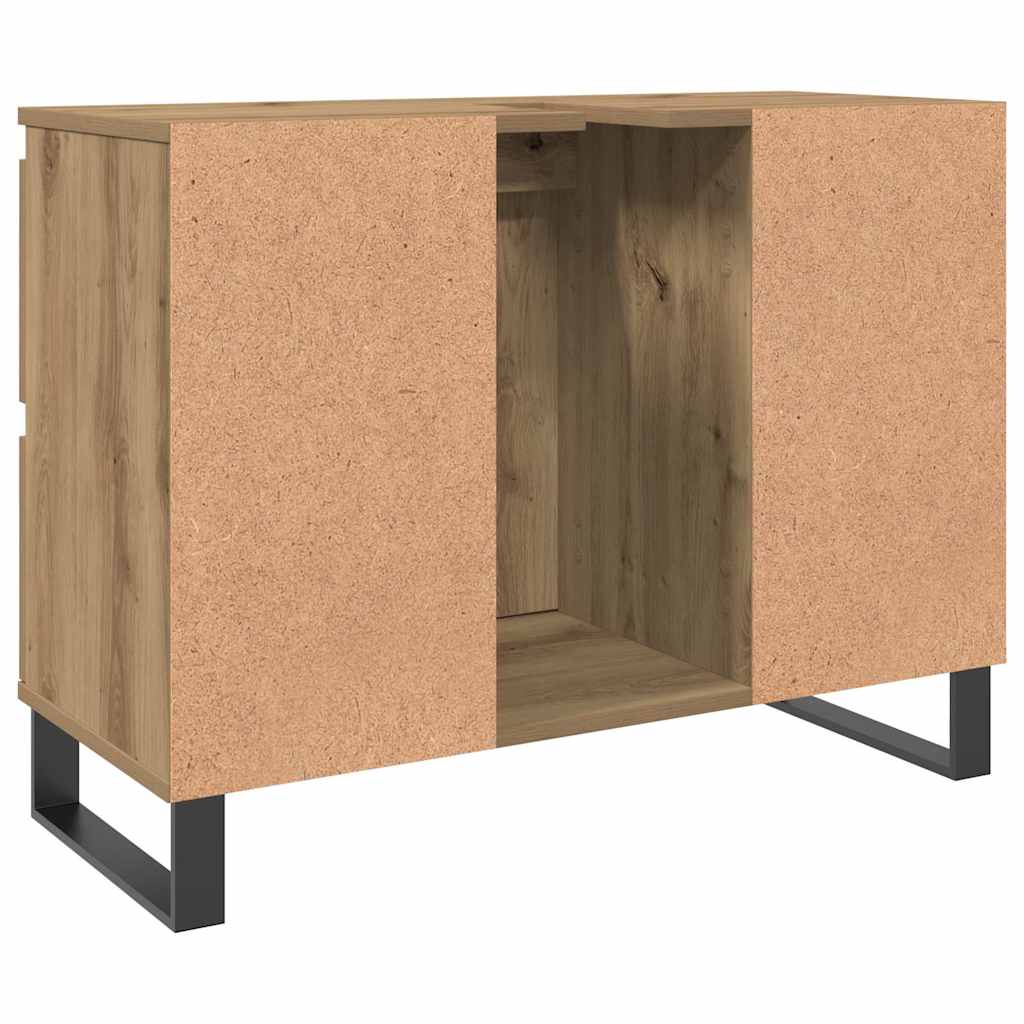 Vannas istabas skapis, ozola koka, 80x33x60cm, koks