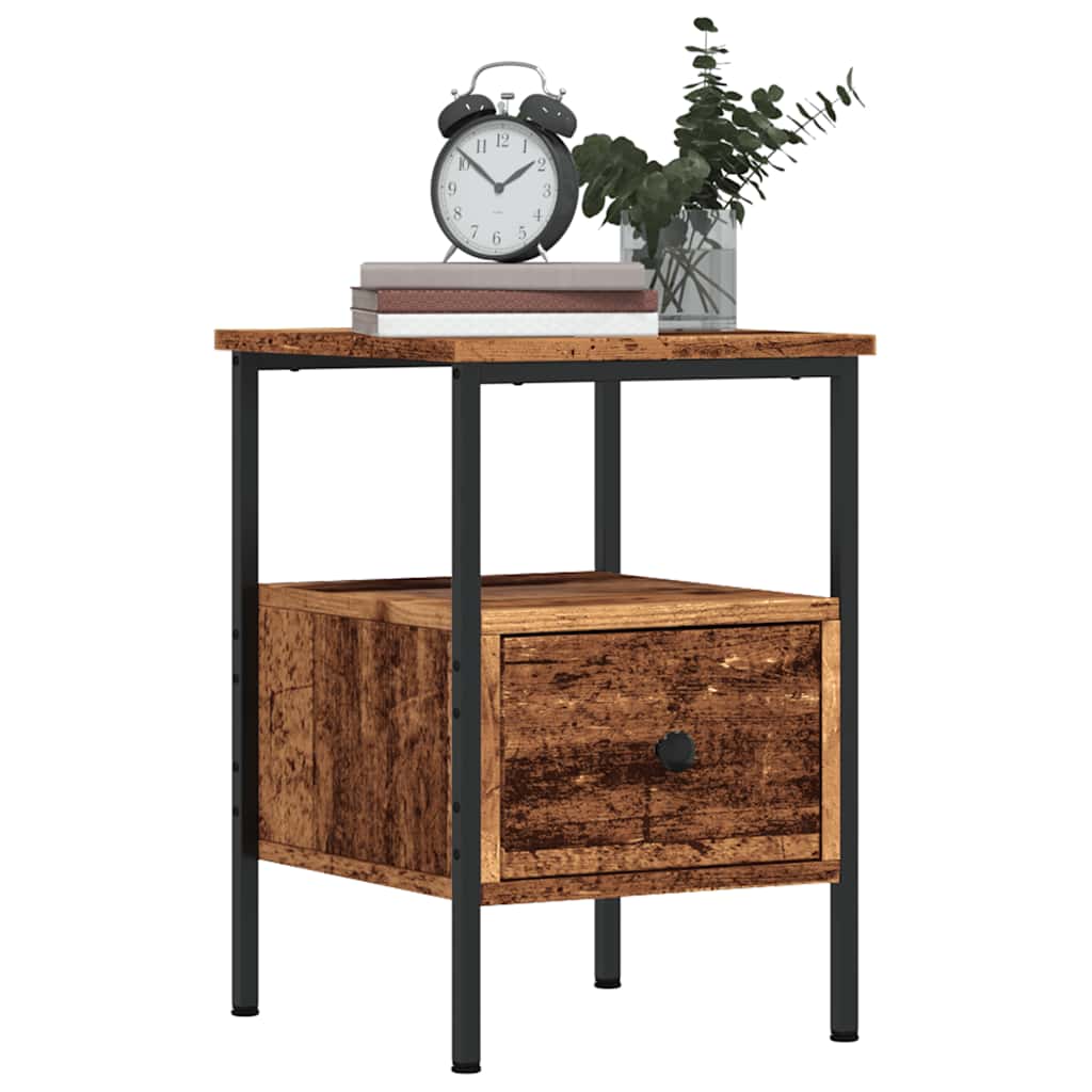 Bedside tables, 2 pcs., wood, 34x36x50cm, wood
