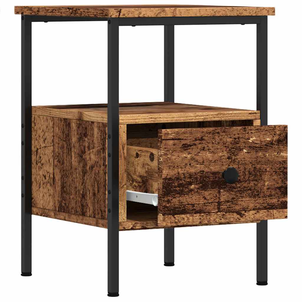 Bedside tables, 2 pcs., wood, 34x36x50cm, wood
