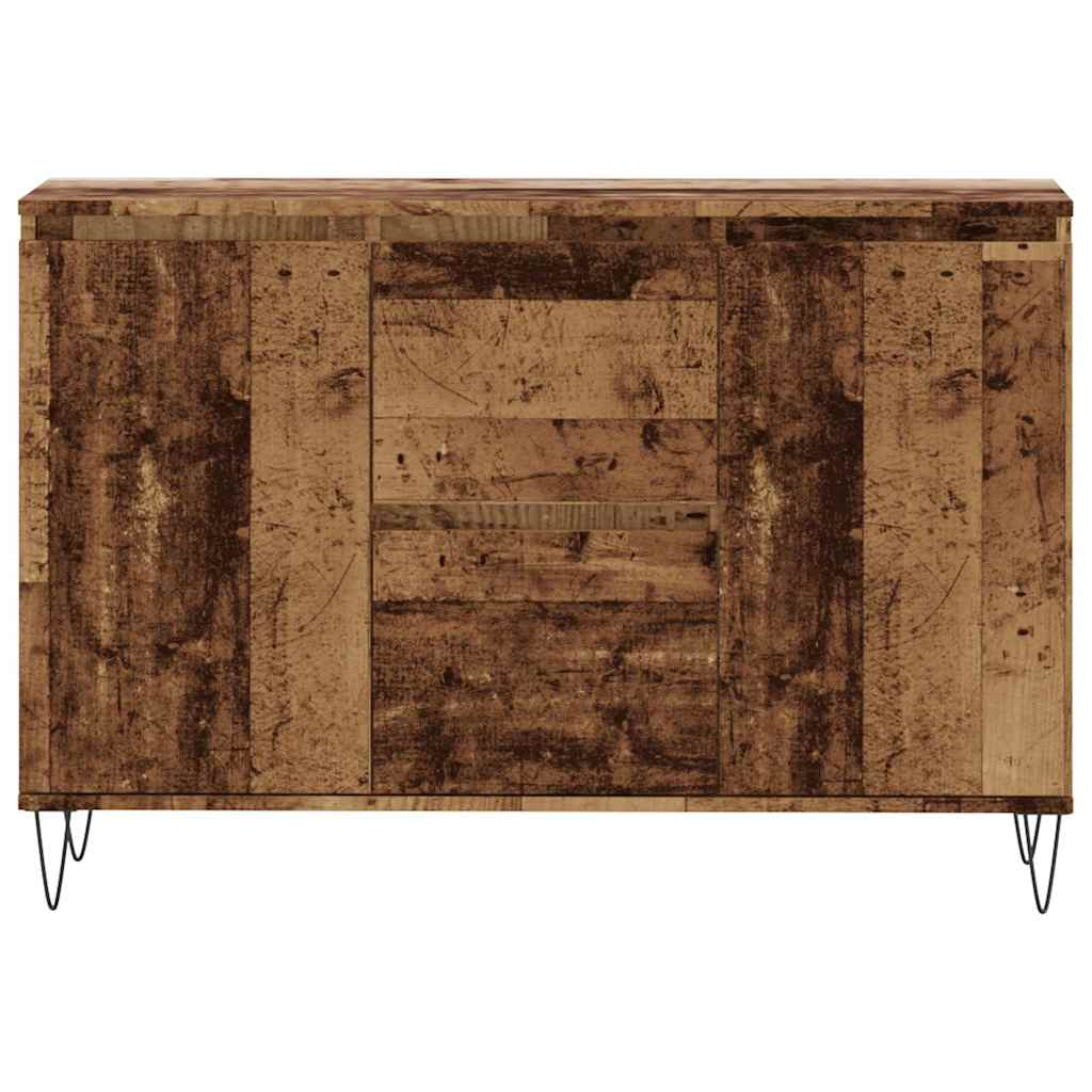 Sānu skapītis, koka, 104x35x70cm, apstrādāta koksne