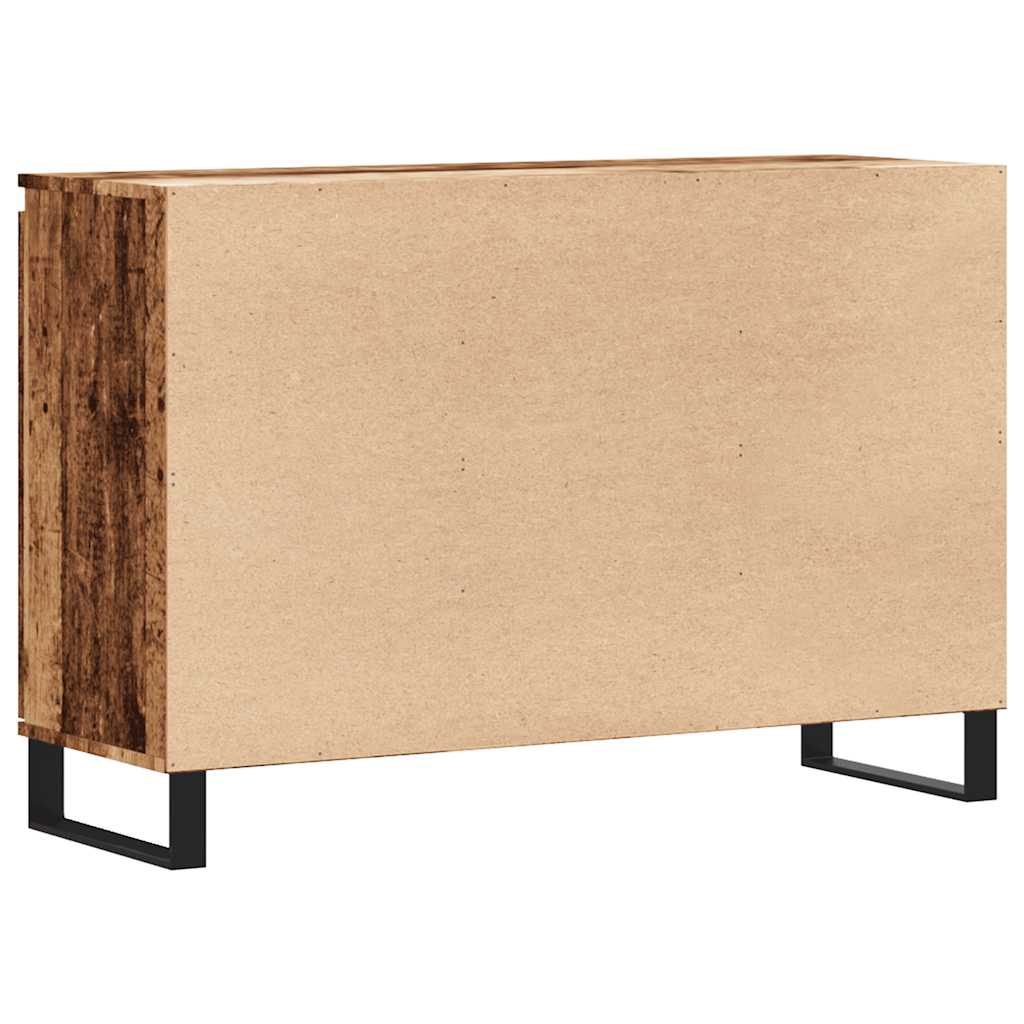 Sānu skapītis, koka, 104x35x70cm, apstrādāta koksne