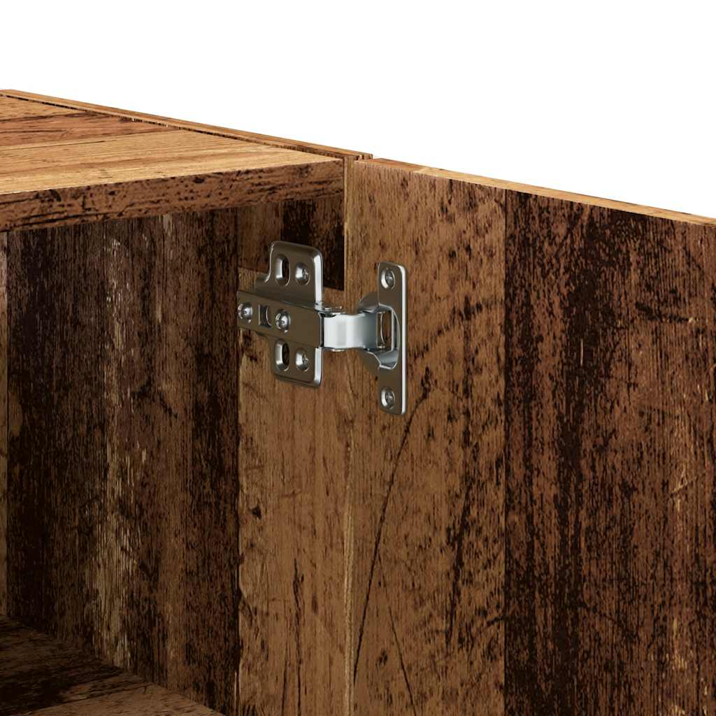 Wall Cabinet Old Wood 60x31x70 cm Engineered Wood