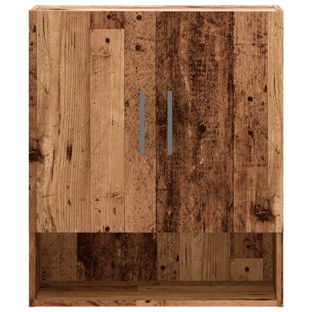 Sienas skapis Old Wood 60x31x70 cm Inženierijas koksne