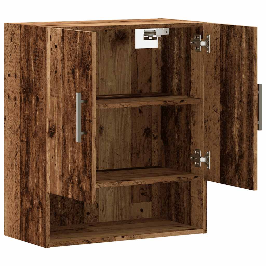 Sienas skapis Old Wood 60x31x70 cm Inženierijas koksne