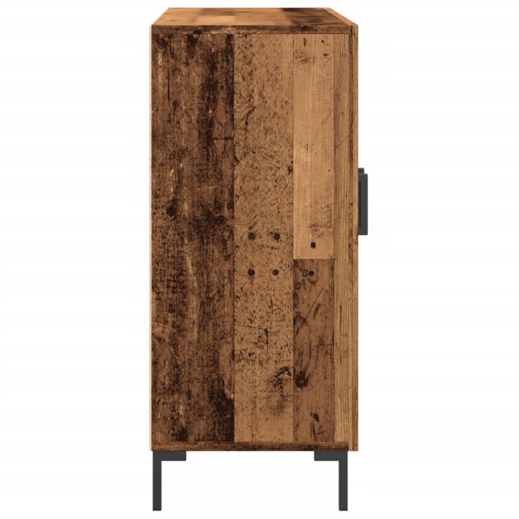 Sānu skapītis, koka, 90x34x80cm, apstrādāta koksne