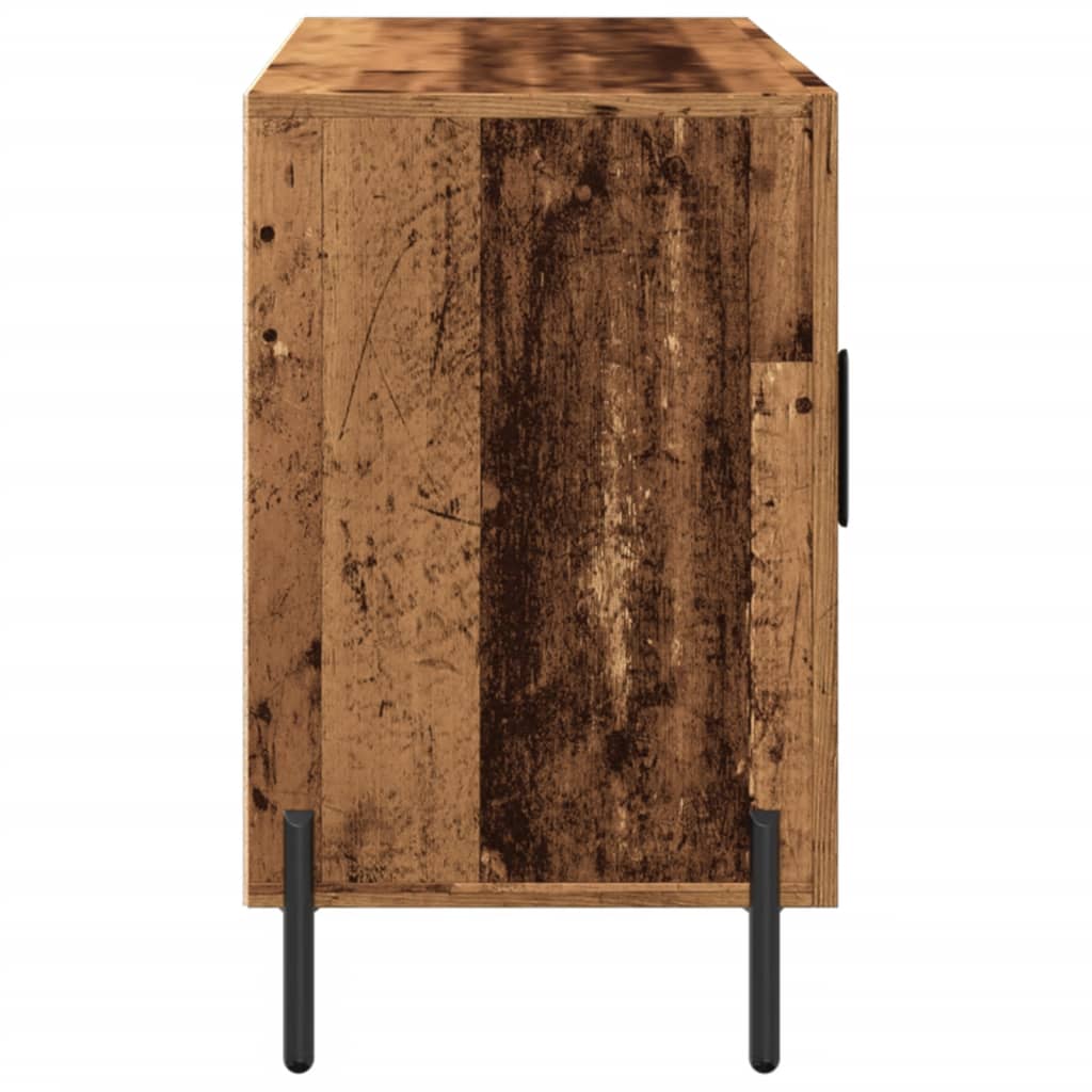 Sānu skapītis, koka, 100x36x60cm, apstrādāta koksne