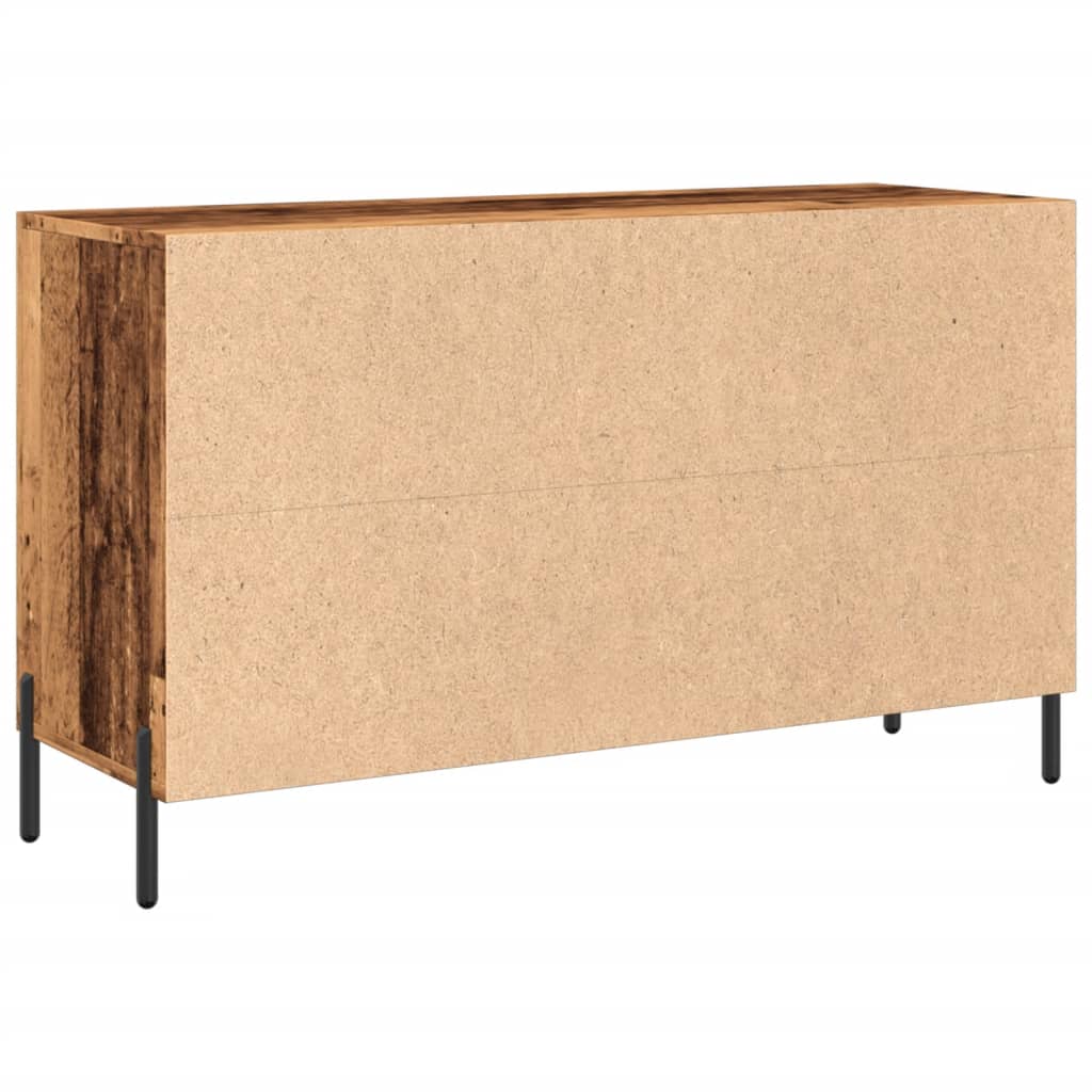 Sānu skapītis, koka, 100x36x60cm, apstrādāta koksne