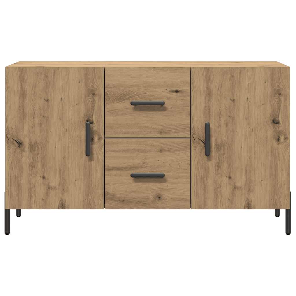 Šoninė spintelė, artisano ąžuolo, 100x36x60cm, apdirbta mediena