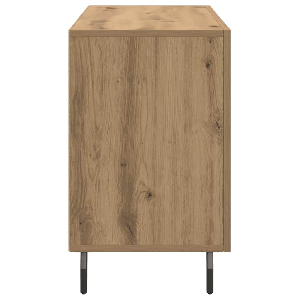 Sideboard, artisan oak, 100x36x60cm, engineered wood