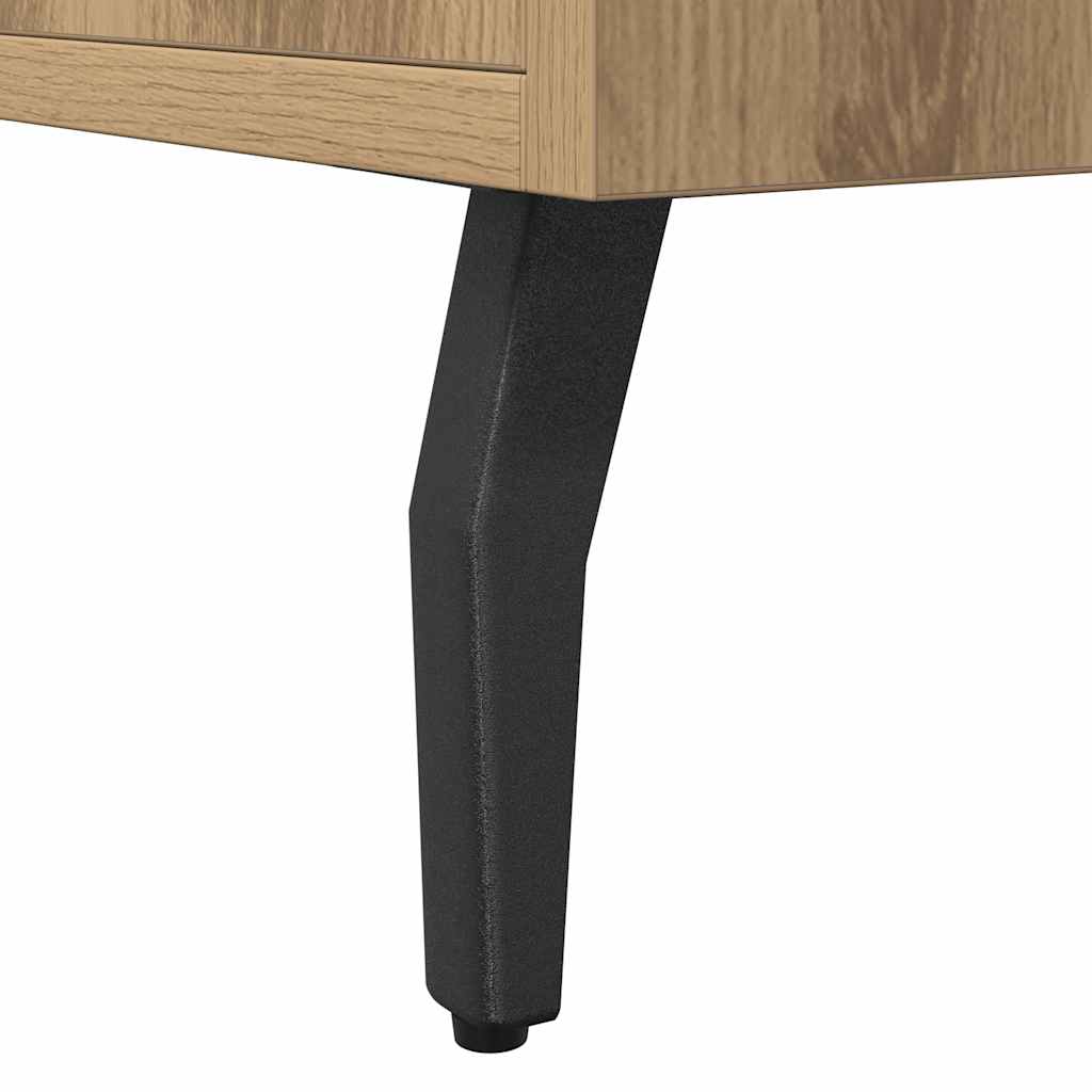 Sideboard, artisan oak, 100x36x60cm, engineered wood