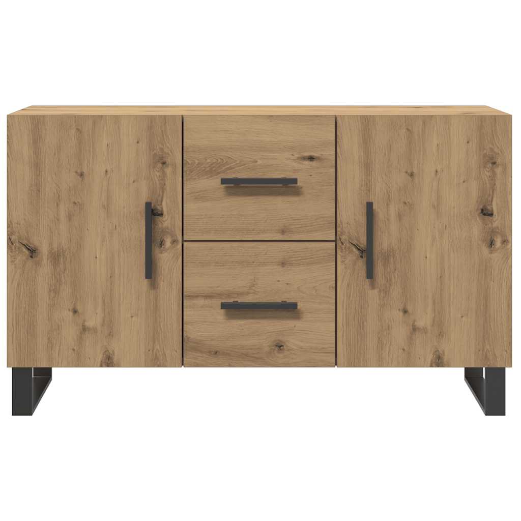 Šoninė spintelė, artisano ąžuolo, 100x36x60cm, apdirbta mediena