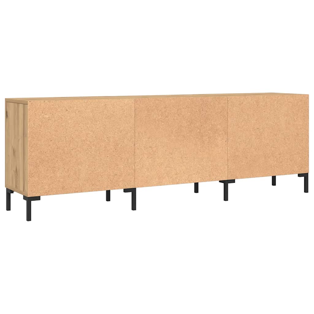 Televizora skapis, ozolkoks artisan, 150x30x50cm, koksne