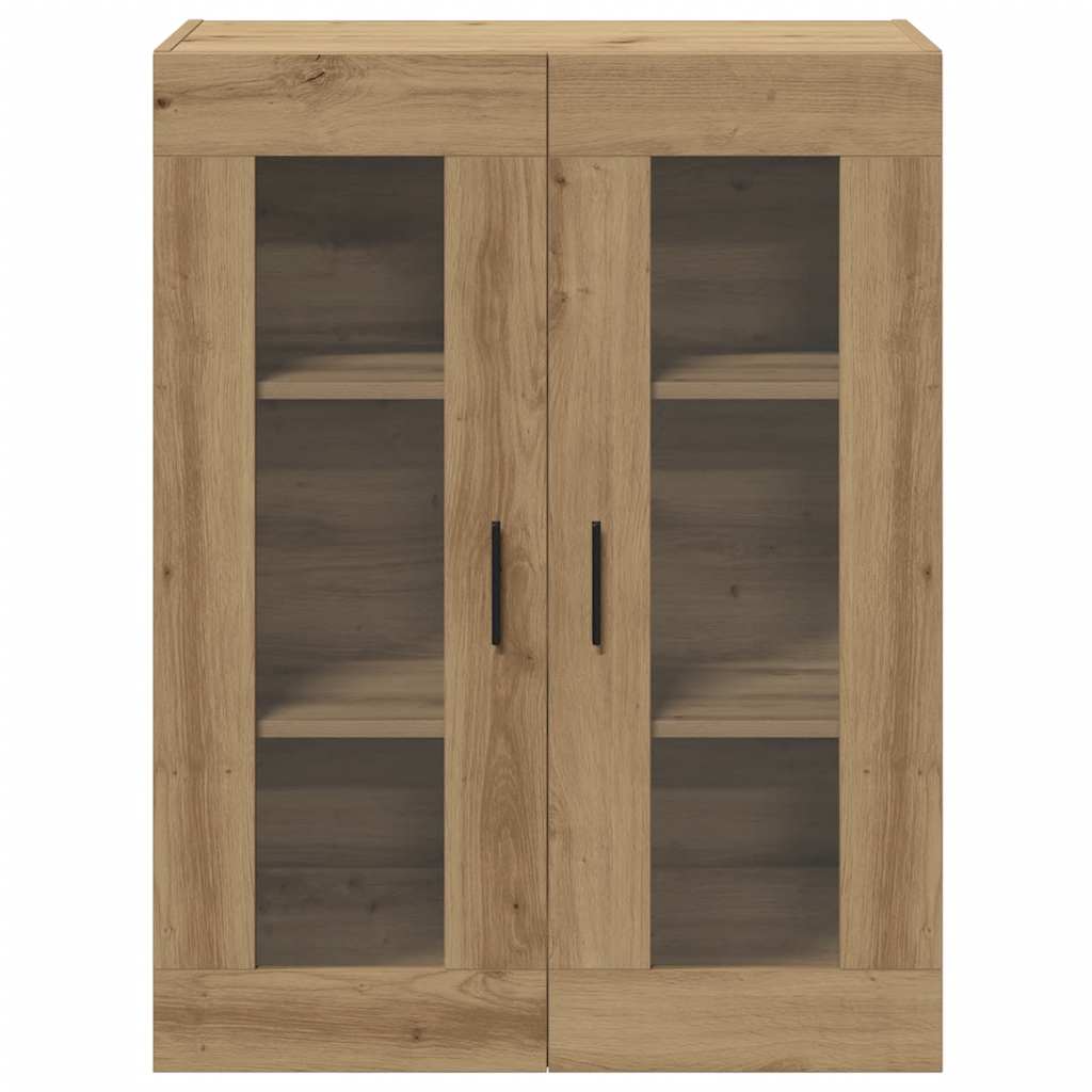 Wall-mounted cabinet, artisan oak, 69.5x34x90cm