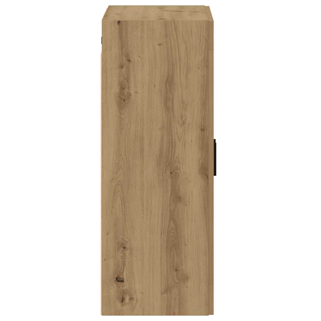Wall-mounted cabinet, artisan oak, 69.5x34x90cm