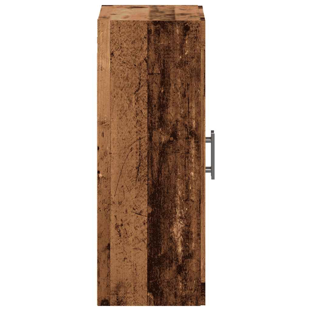 Sideboard, black, 69.5x34x90cm, engineered wood