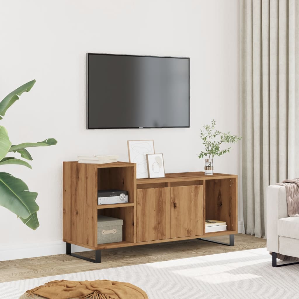 Televizora skapītis, artisana, 100x35x55cm, apstrādāta koksne