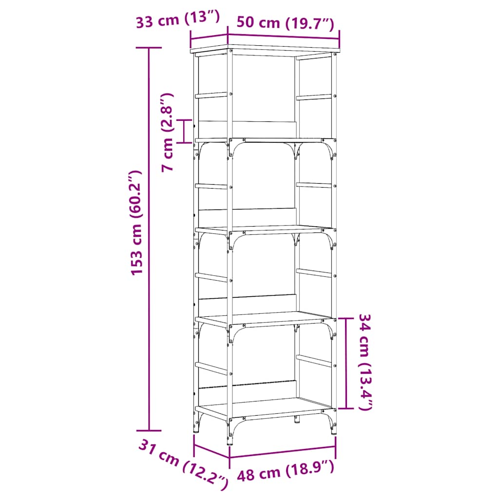 Sink cabinet, wood, 50x33x153cm, wood