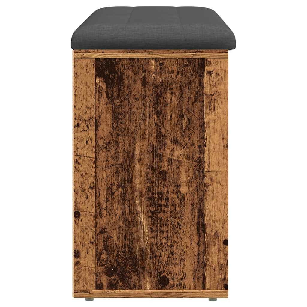 Apavu soliņš Old Wood 102x32x50 cm, inženierijas koksne