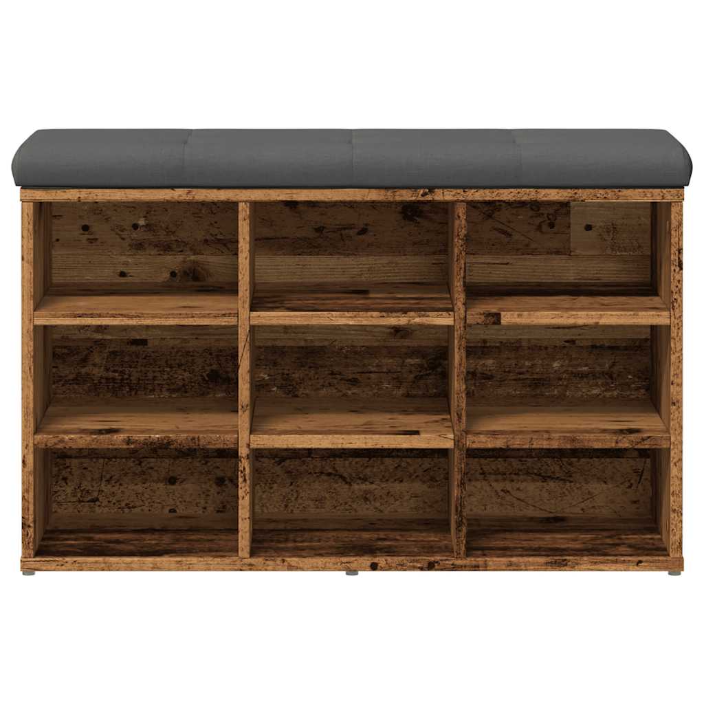 batų suoliukas Old Wood 82x32x50 cm Inžinierinė mediena