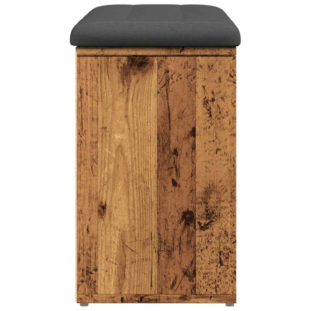 batų suoliukas Old Wood 82x32x50 cm Inžinierinė mediena