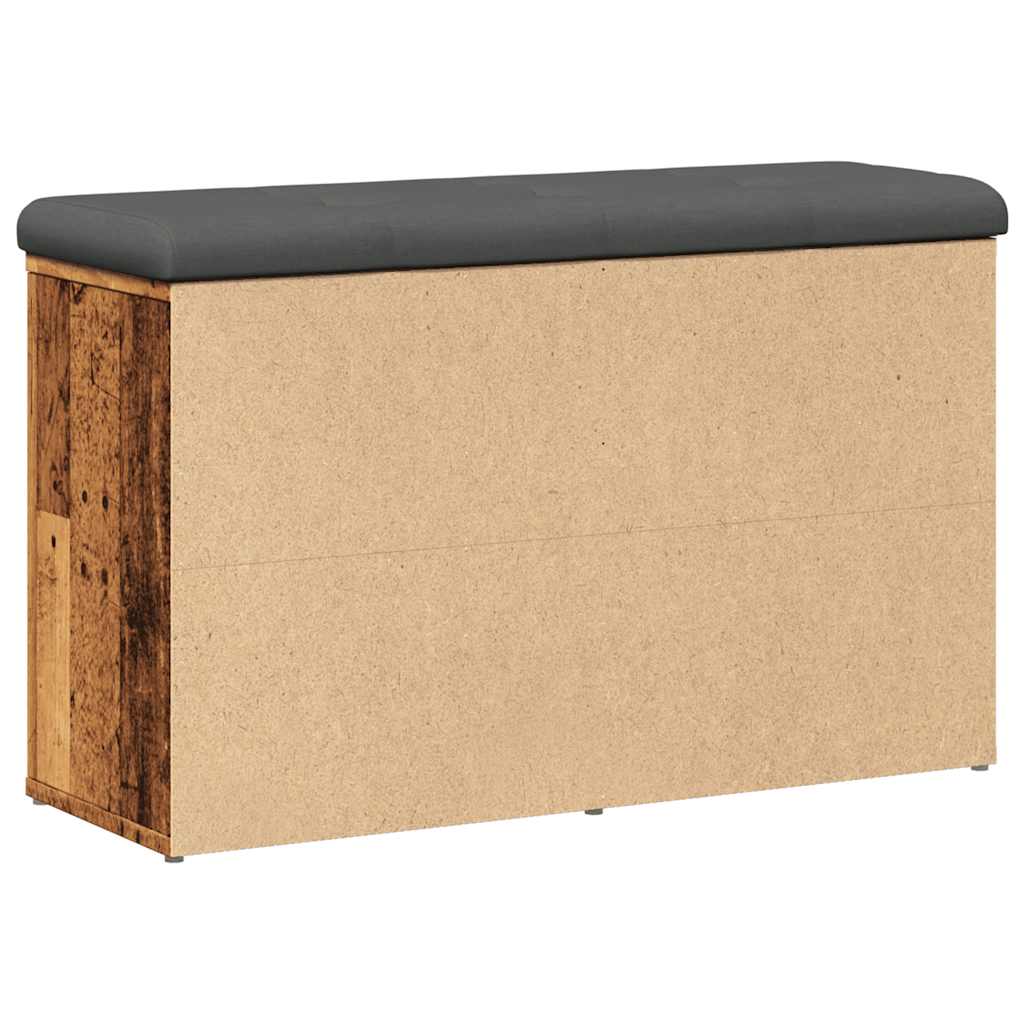 batų suoliukas Old Wood 82x32x50 cm Inžinierinė mediena