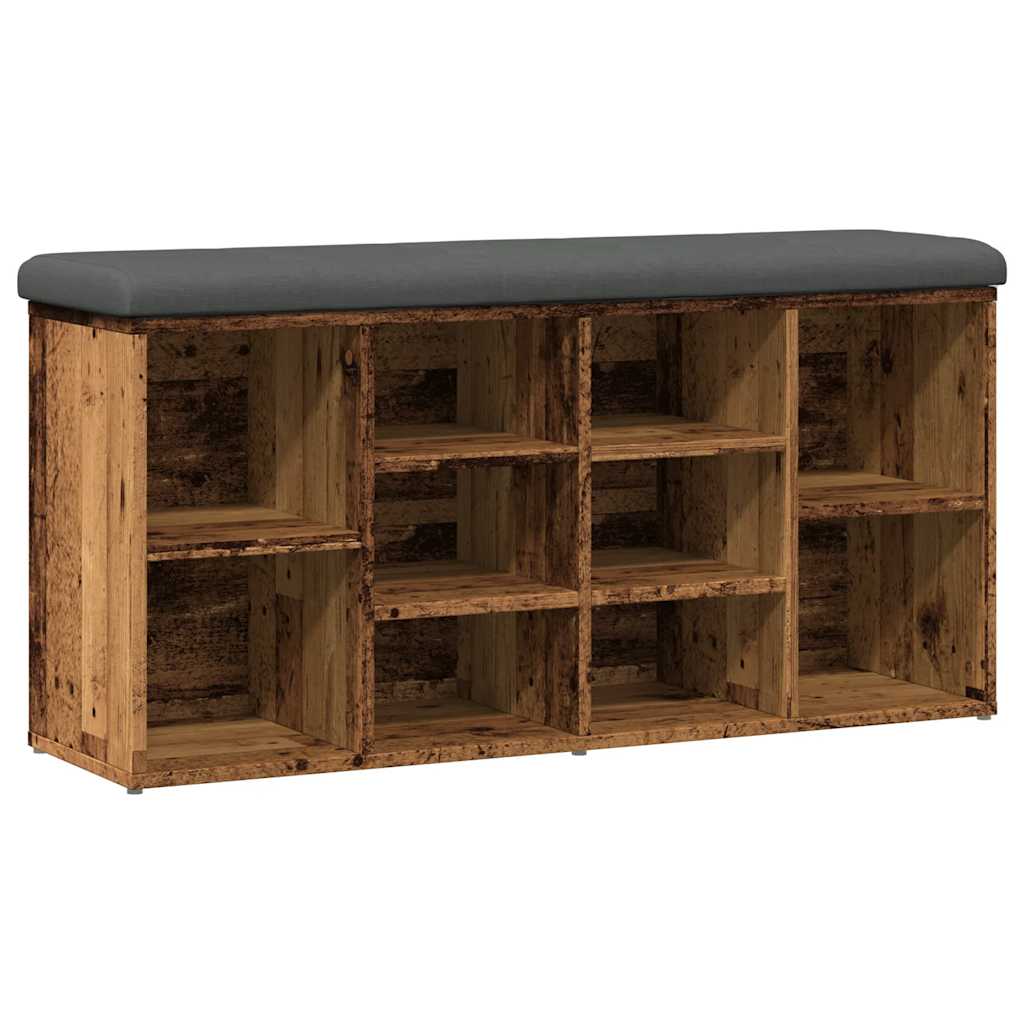batų suoliukas Old Wood 102x32x50 cm Inžinierinė mediena