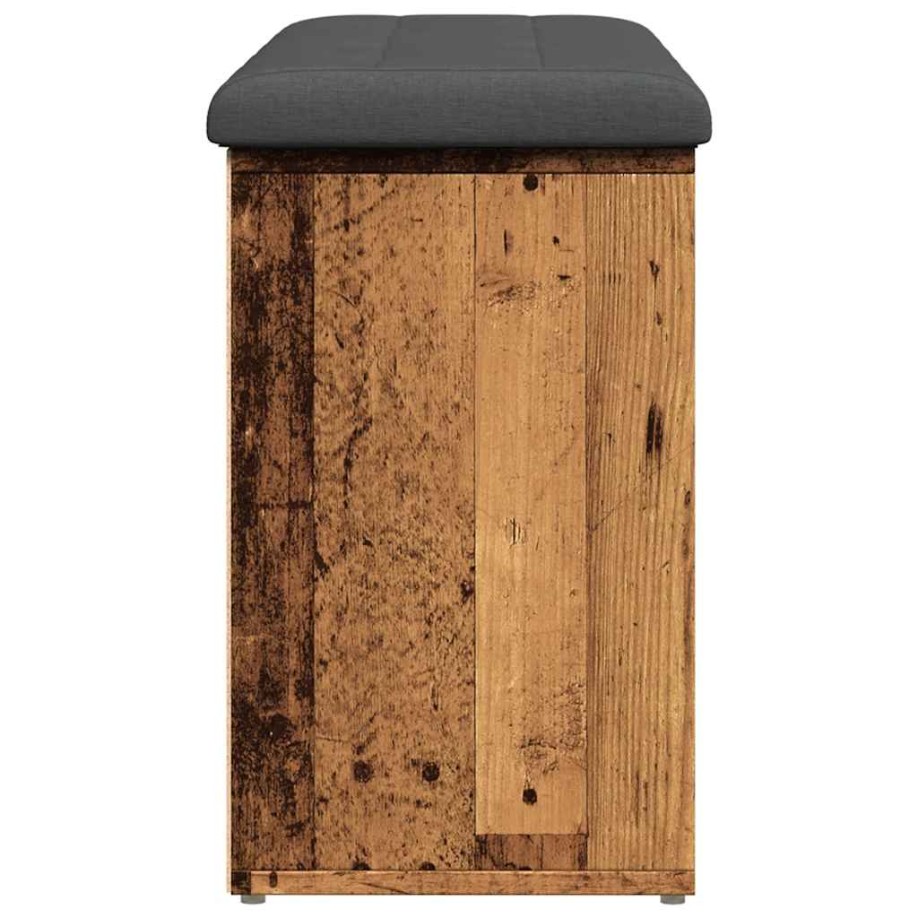 batų suoliukas Old Wood 102x32x50 cm Inžinierinė mediena