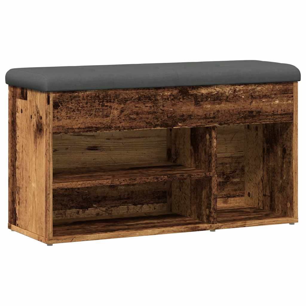 batų suoliukas Old Wood 82x32x45,5 cm Inžinerinė mediena