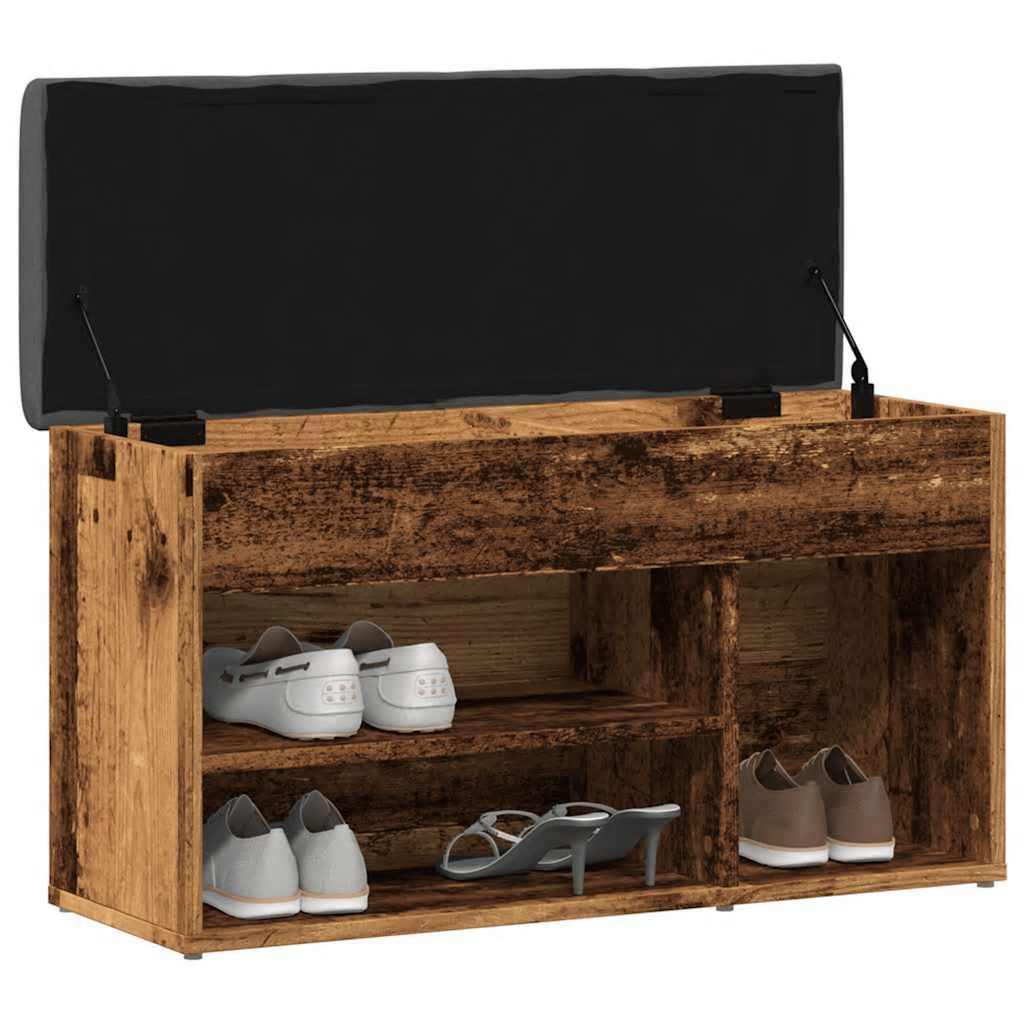 batų suoliukas Old Wood 82x32x45,5 cm Inžinerinė mediena