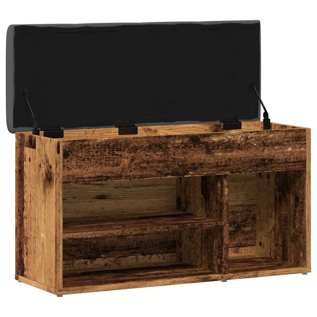 Apavu sols Old Wood 82x32x45,5 cm, inženierijas koksne