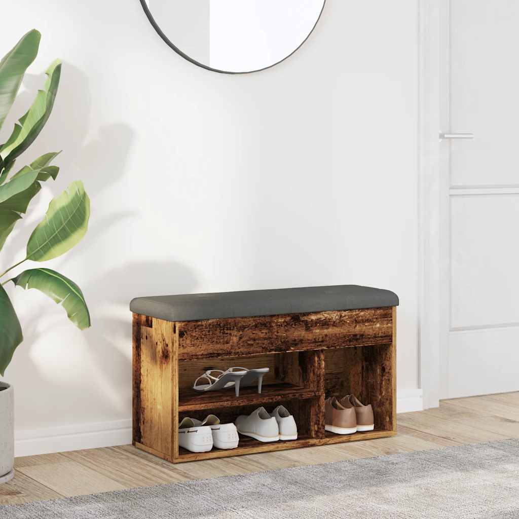 Apavu sols Old Wood 82x32x45,5 cm, inženierijas koksne