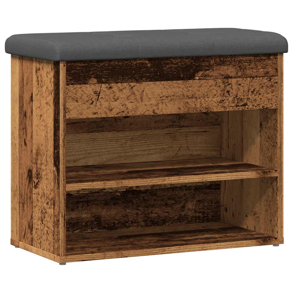 batų suoliukas Old Wood 62x32x50 cm Inžinierinė mediena