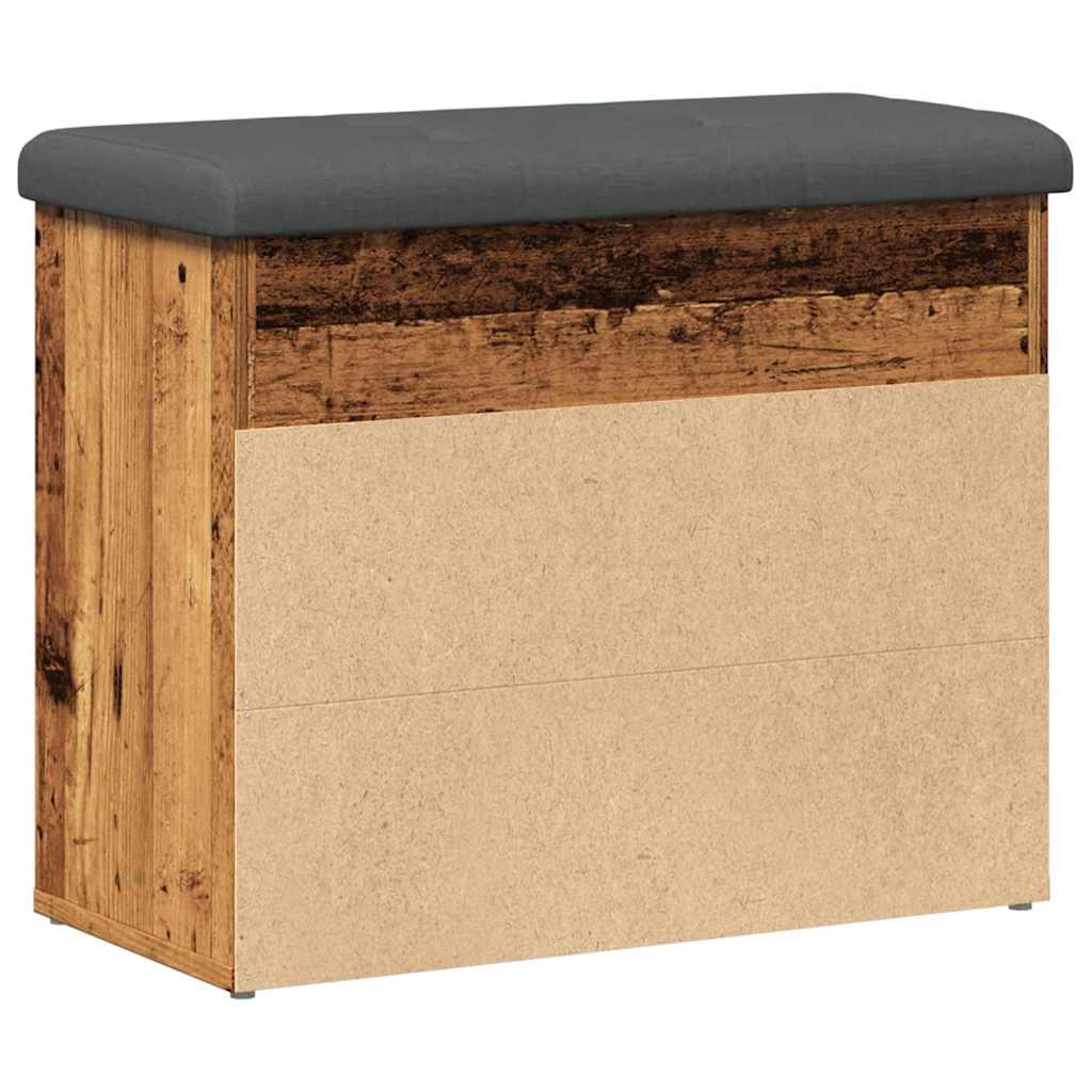 batų suoliukas Old Wood 62x32x50 cm Inžinierinė mediena