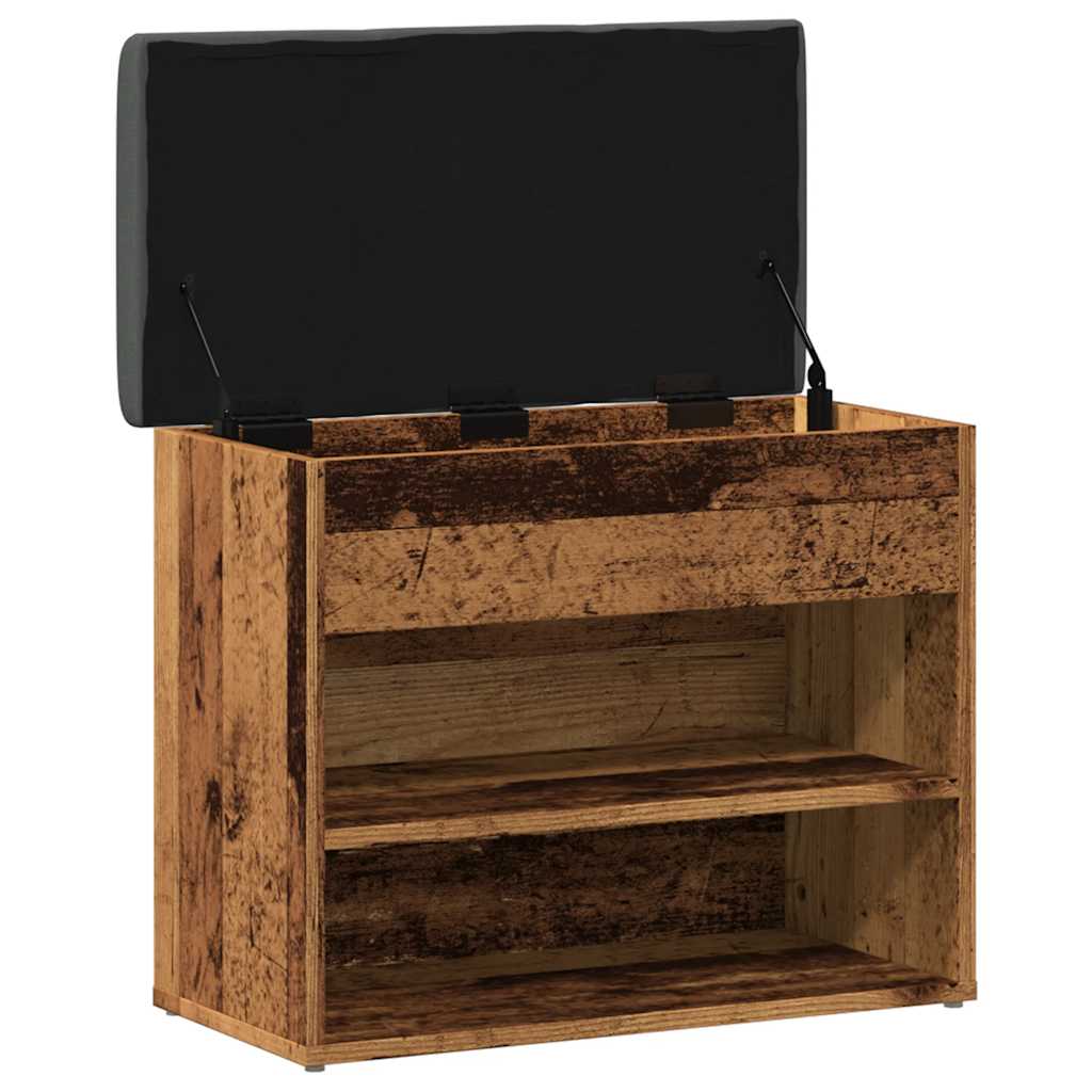 batų suoliukas Old Wood 62x32x50 cm Inžinierinė mediena