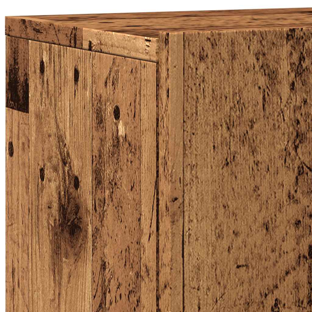 Prie sienos montuojamos TV spintelės, 2vnt., medžio, 60x30x41cm