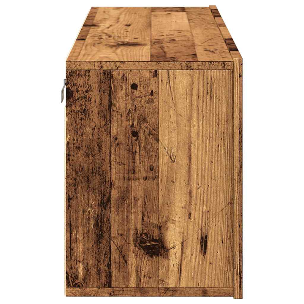 televizoriaus spintelė Sieninė Old Wood 100x30x41 cm
