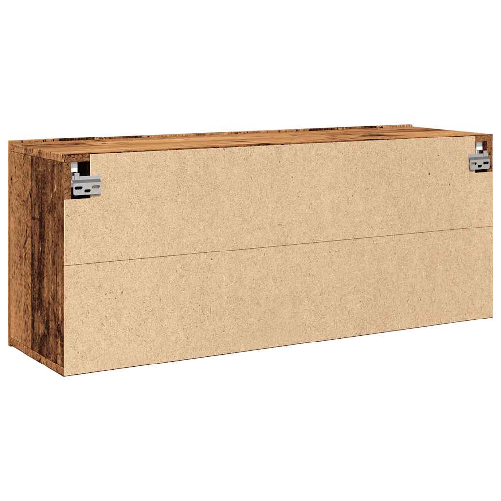 televizoriaus spintelė Sieninė Old Wood 100x30x41 cm