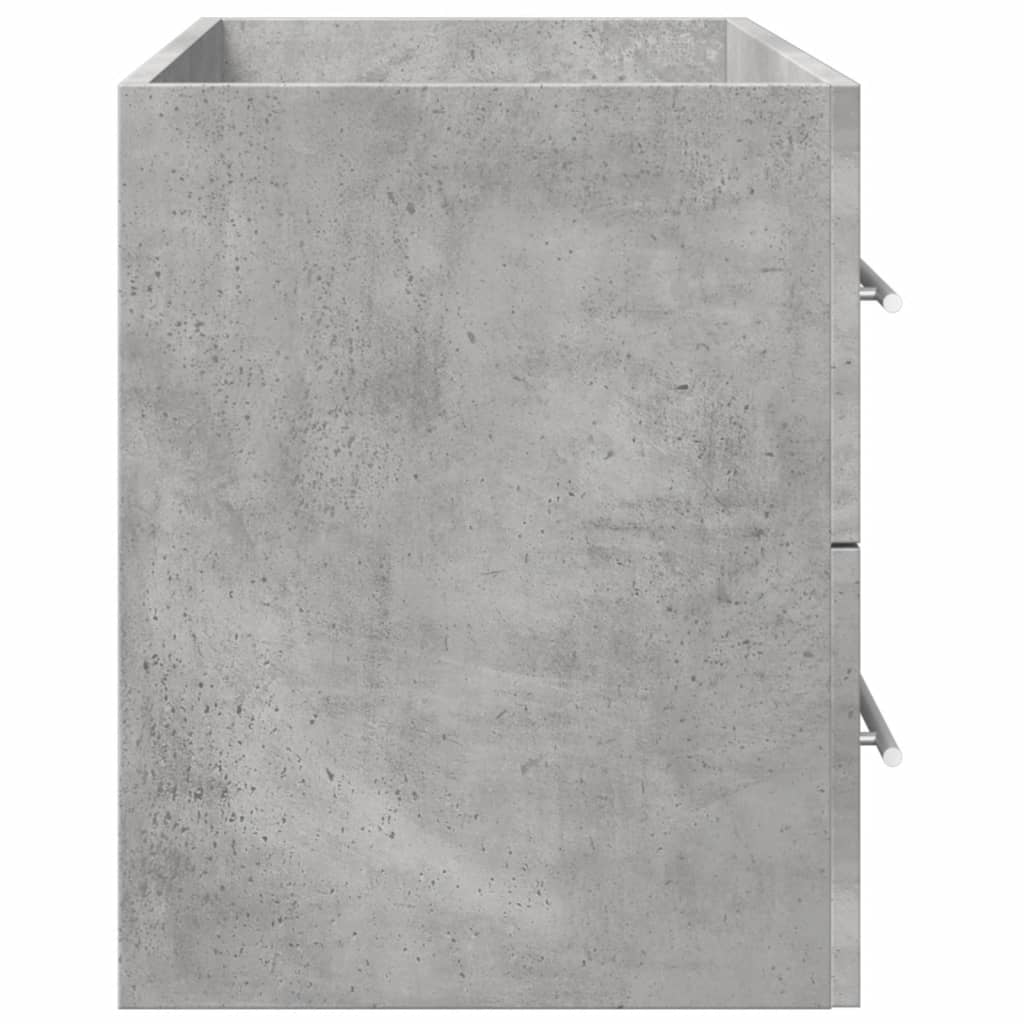 Spintelė praustuvui, betono pilka, 80x38,5x48cm, mediena