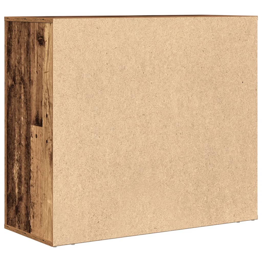 Sānu skapis, koka, 80x33x70cm, apstrādāta koksne