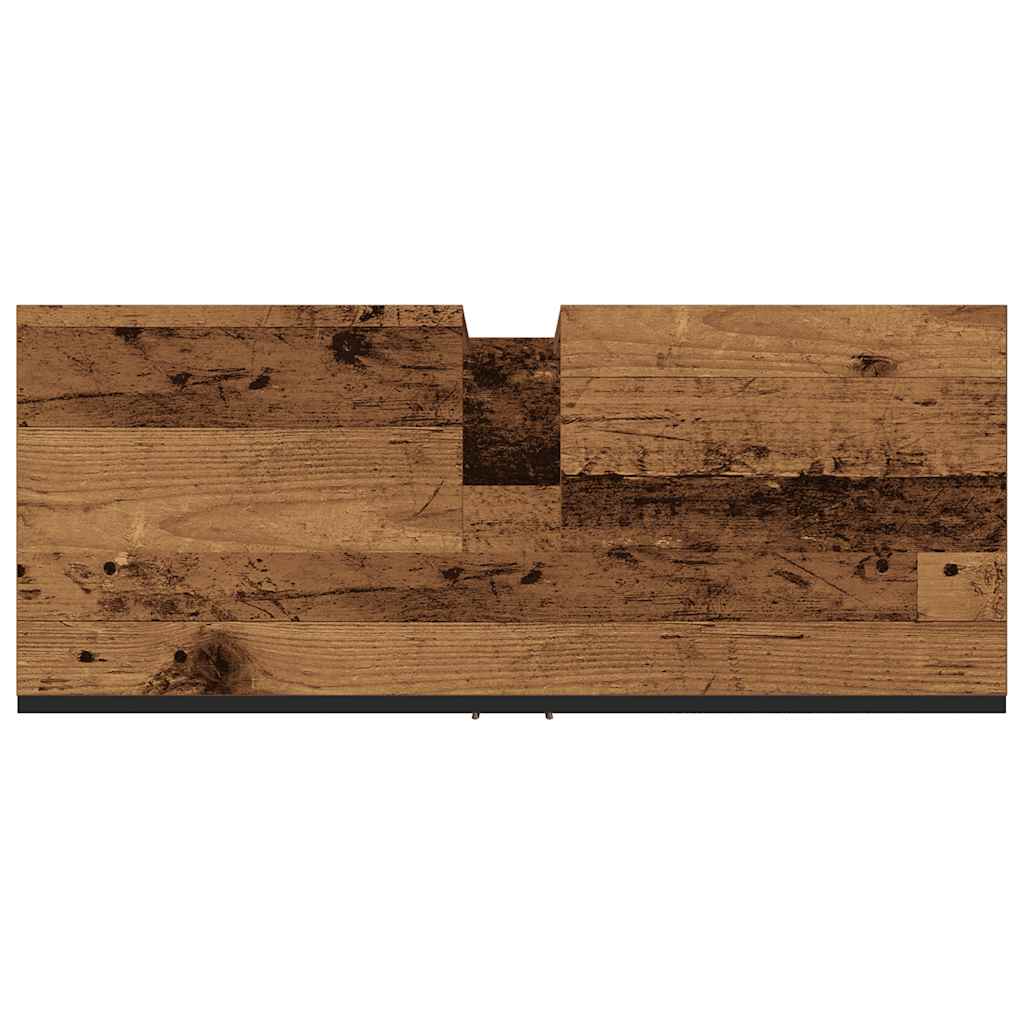 Spintelė praustuvui, medienos, 80x30x60cm, apdirbta mediena