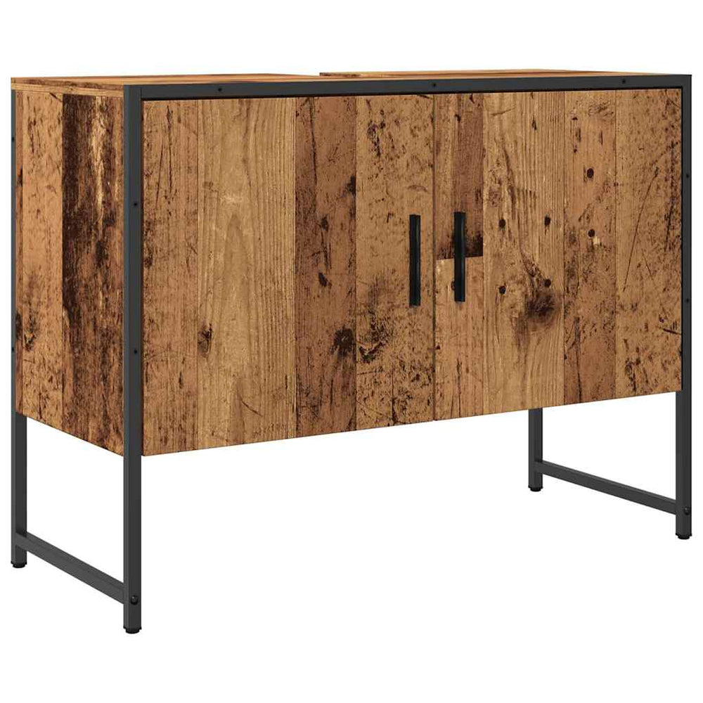 Vonios kambario spintelė, medienos, 80x33x60cm, mediena