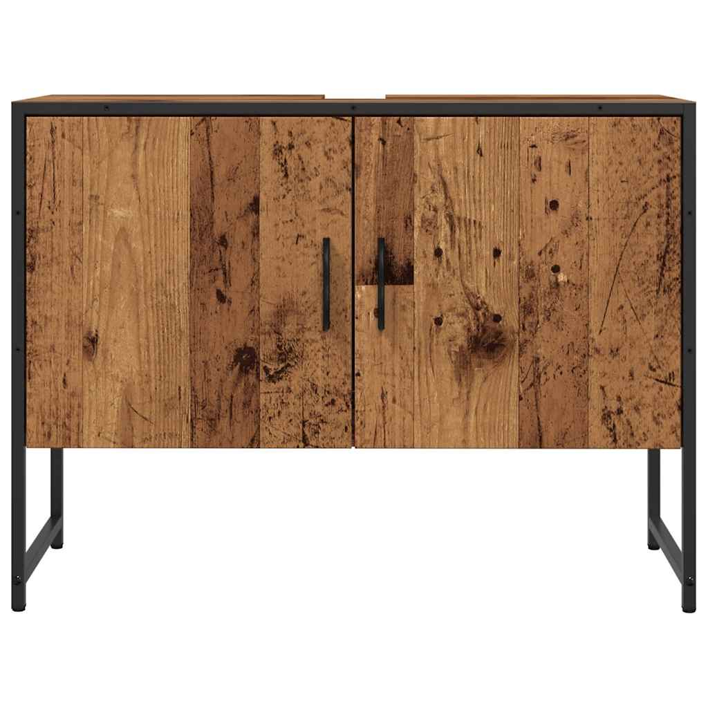 Vonios kambario spintelė, medienos, 80x33x60cm, mediena
