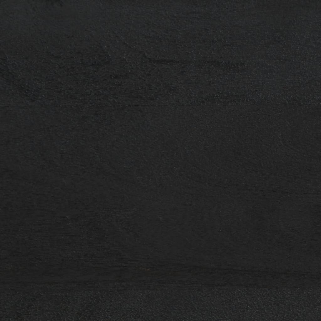 Televizora skapītis melns 70x33x46 cm inženierijas koks