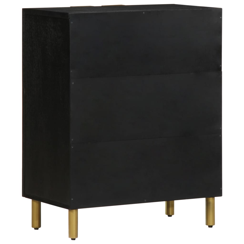 indauja juoda 60x33x75 cm inžinierinė mediena