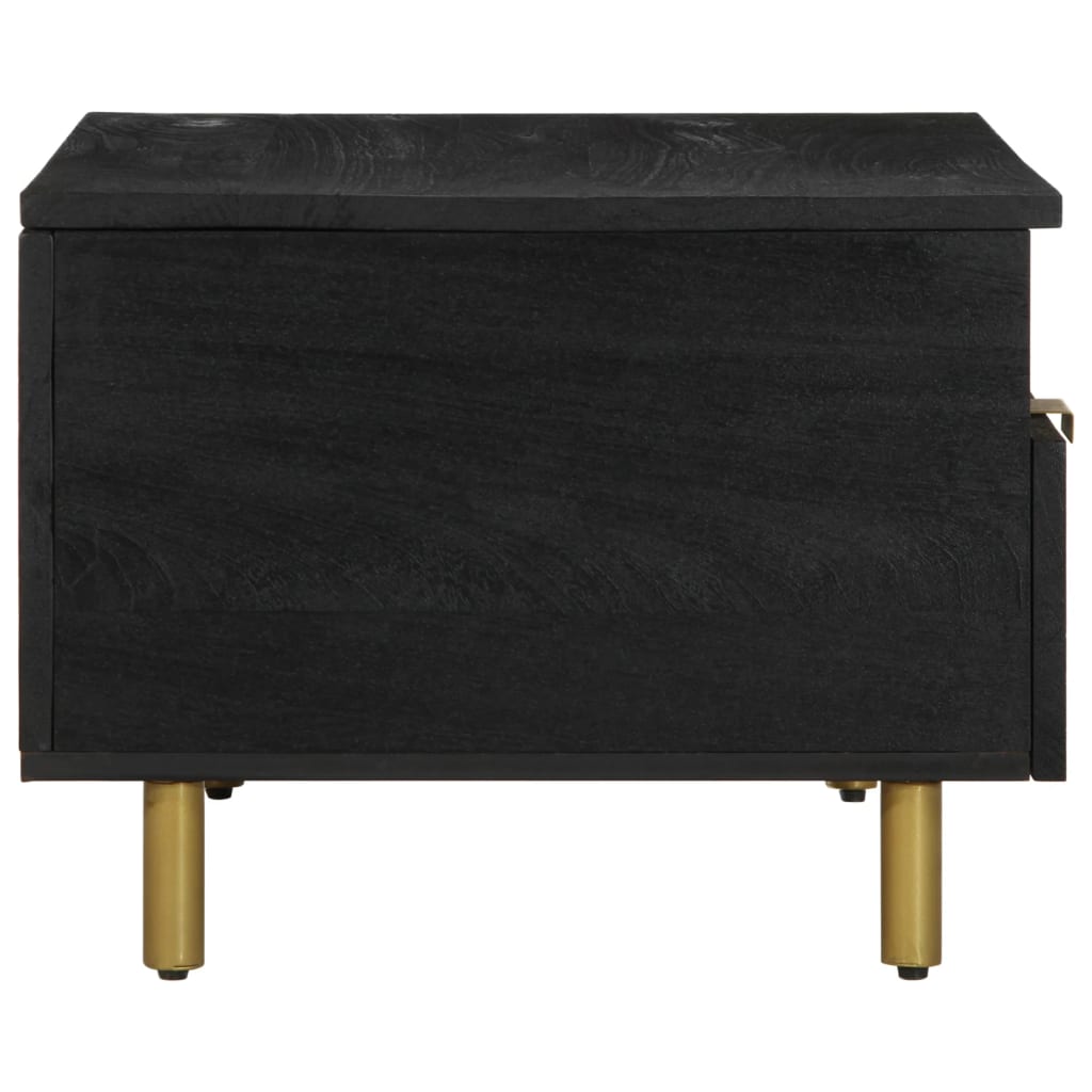 kavos staliukas juodas 80x54x40 cm Engineered Wood