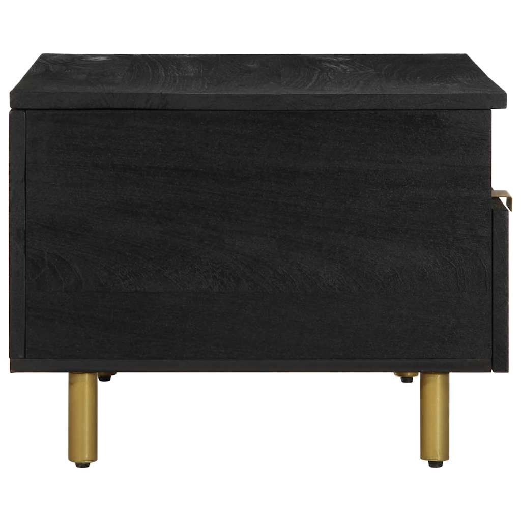 kavos staliukas juodas 80x54x40 cm Engineered Wood