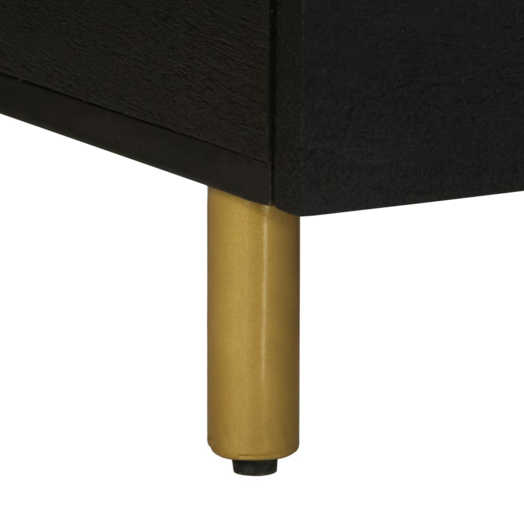 kavos staliukas juodas 80x54x40 cm Engineered Wood